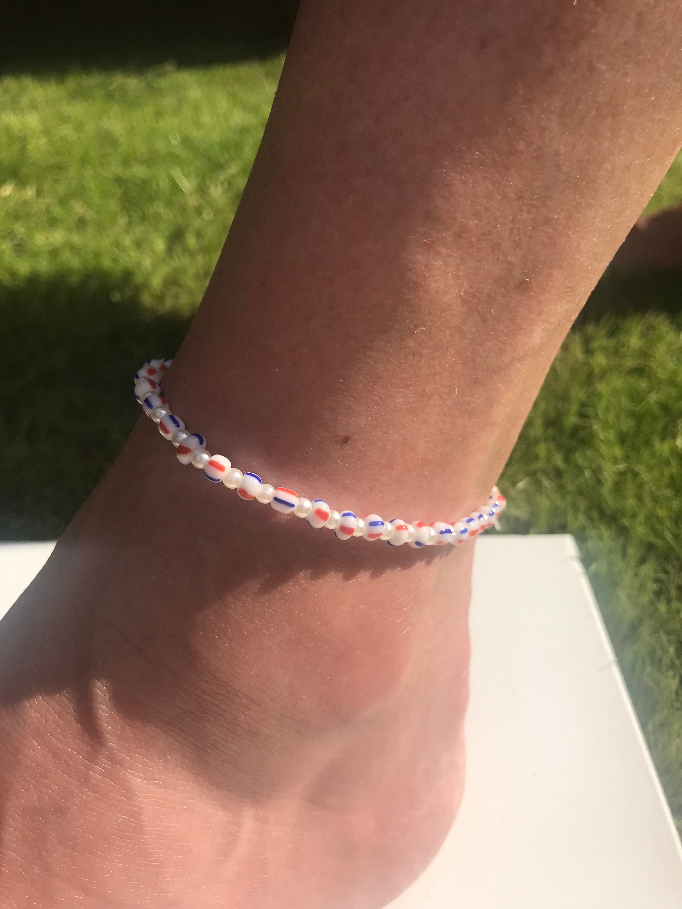 Beaded anklets and bracelets Etsy