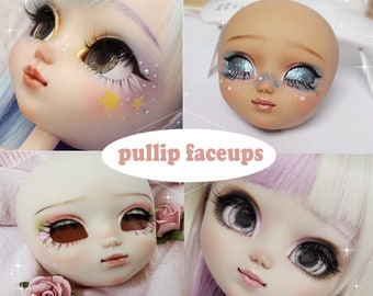 Pullip and Blythe Faceup | Doll Makeup Commission