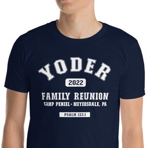 Custom Family Reunion T-Shirts