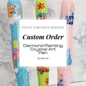 Custom Diamond Painting Pen Set / Diamond Painting / Gift Set for Diamond Painting / Crystal Art Pen / Gifts for Crystal Art Lovers / Custom