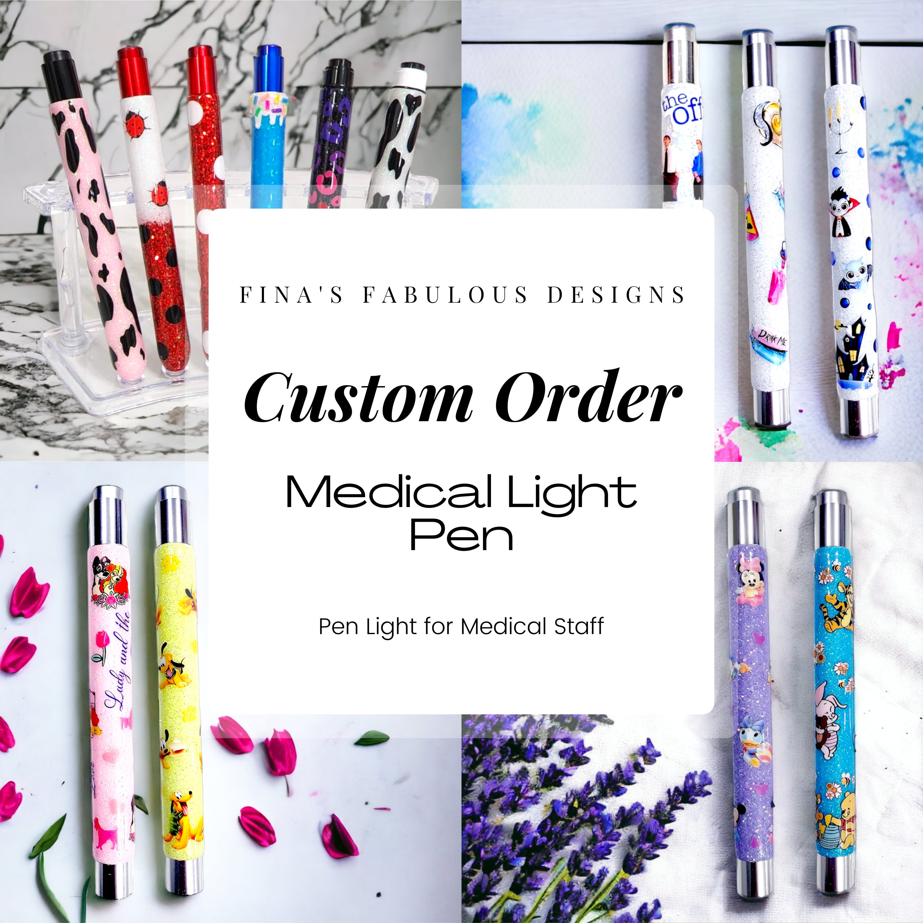 ADN Nurse Penlight For Medical Professionals (Minimum 5 Pens Per Order)