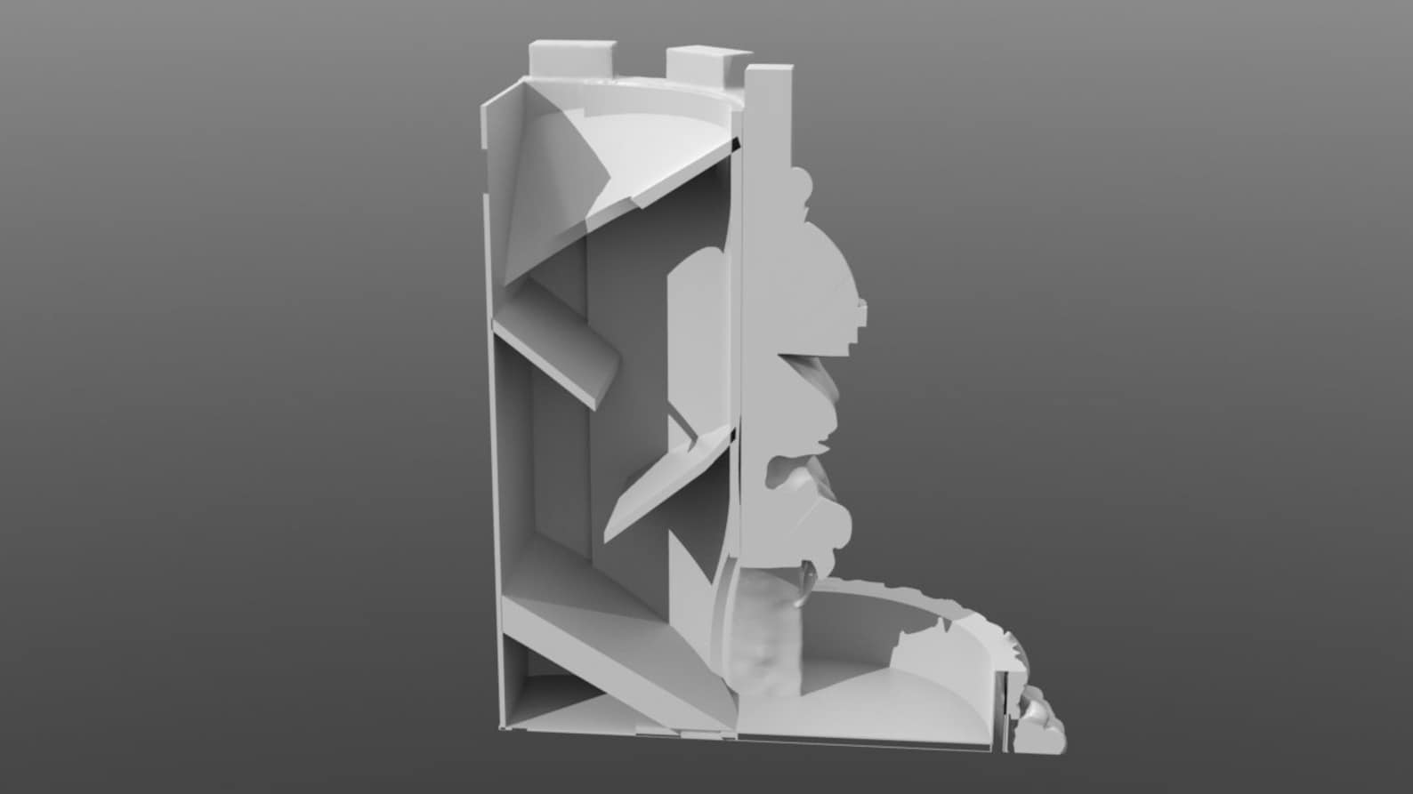 Grayskull Dice Tower STL File Detailed Dice Tower DND Dice Tower STL