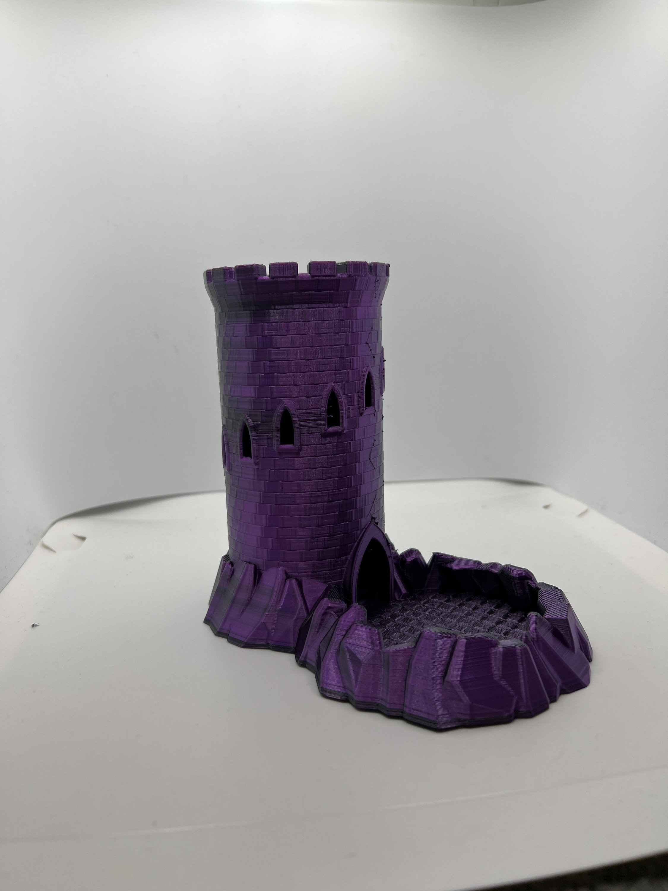 Dice Tower STL File Castle Dice Tower DND Dice Tower STL Etsy