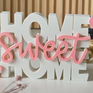 Home Sweet Home Personalised Wooden Sign plaque House Warming Gift sign