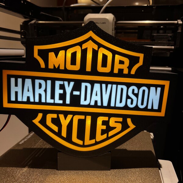Harley Davidson Sign - Etsy