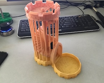 DND Dice Tower Board Game Dice Tower STL FIle