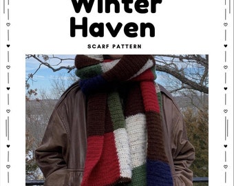 Winter Haven Scarf Crochet Pattern