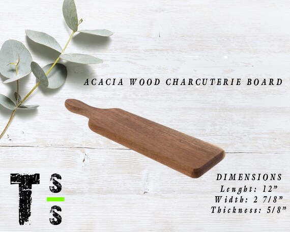 Acacia Charcuterie Board Personalize