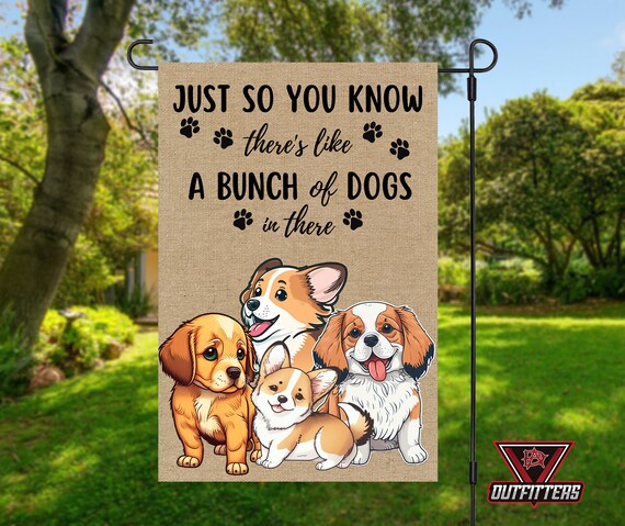 Pets - Bunch Of Dogs In Here Flag