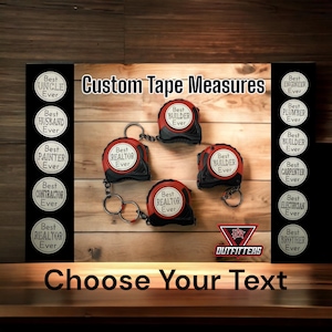 Personalized Tape Measure, Great Gift, Personalized Gift, Tape Measure