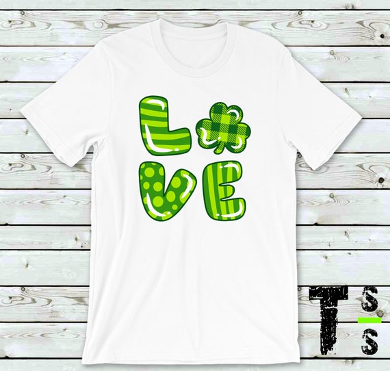 Shamrock Love Saint Patricks Day Tshirt