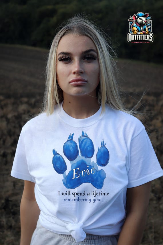 Pet Paw Remembrance Shirt