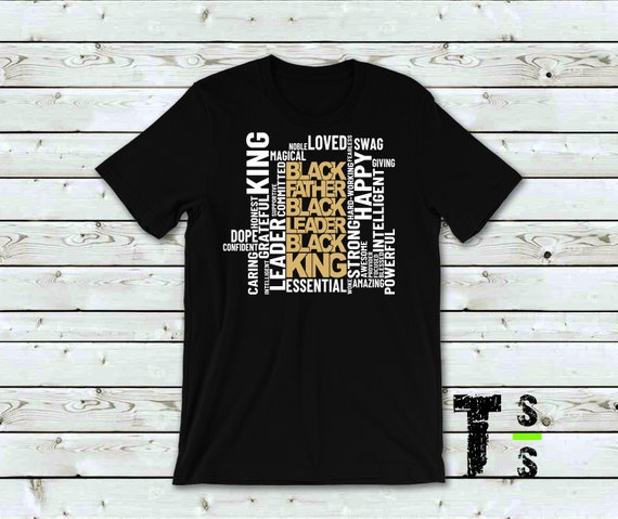 Black Father, Leader, King Tshirt