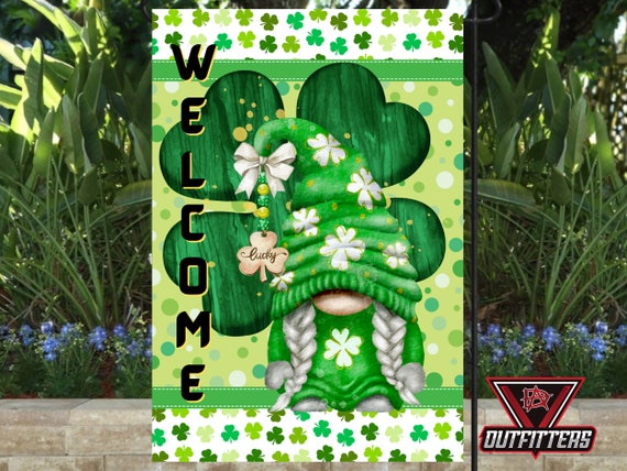 Welcome Shamrock Leprechaun