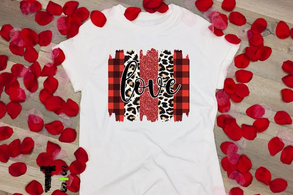 Valentine "Patterned LOVE" Tshirt