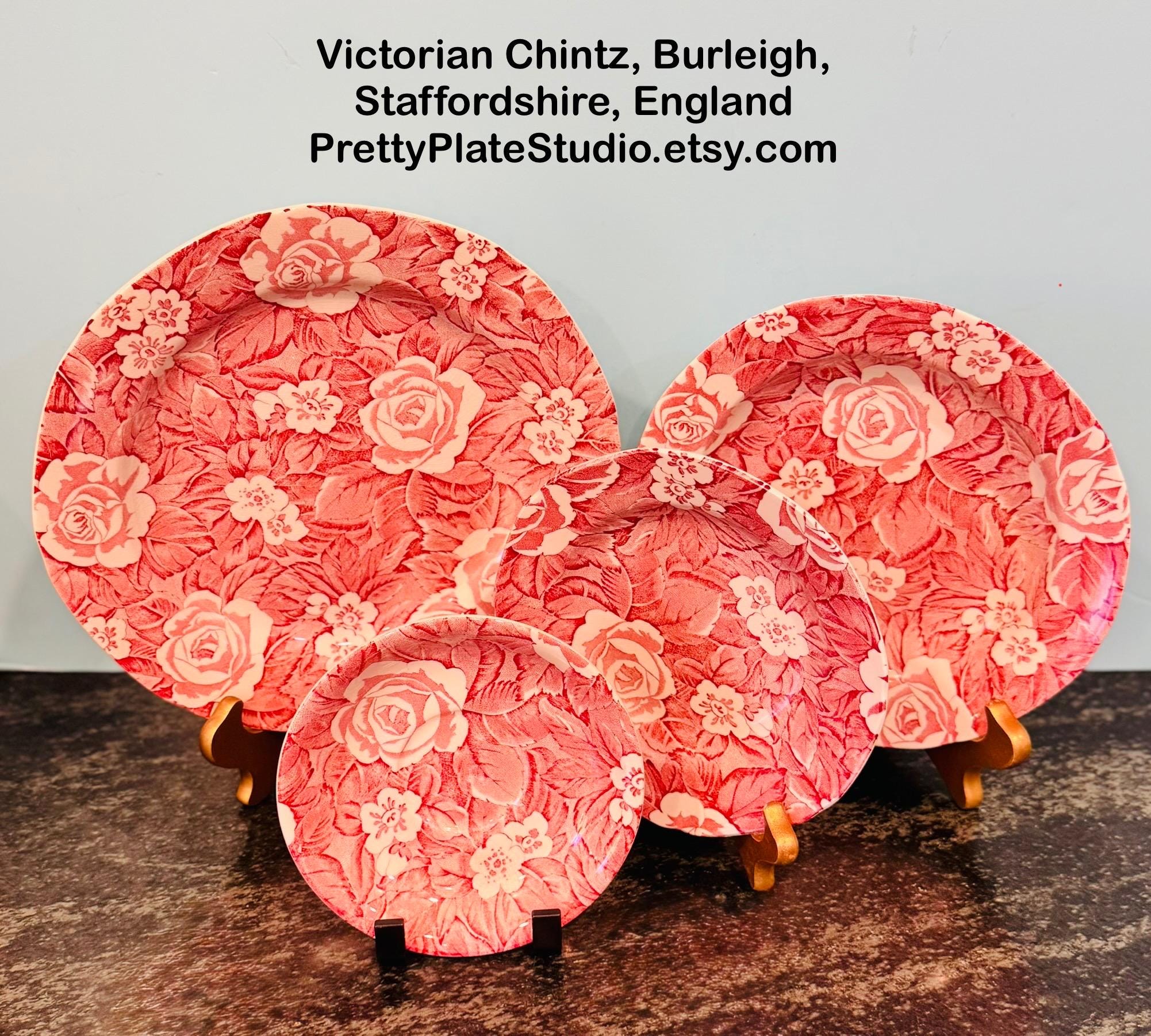 【専用】Burleigh Victorian Chintz プレート Burleigh Victorian Chintz プレート - メルカリ