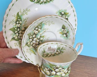 Royal Albert Flower of the Month May Lily of the Valley - Tea Cup