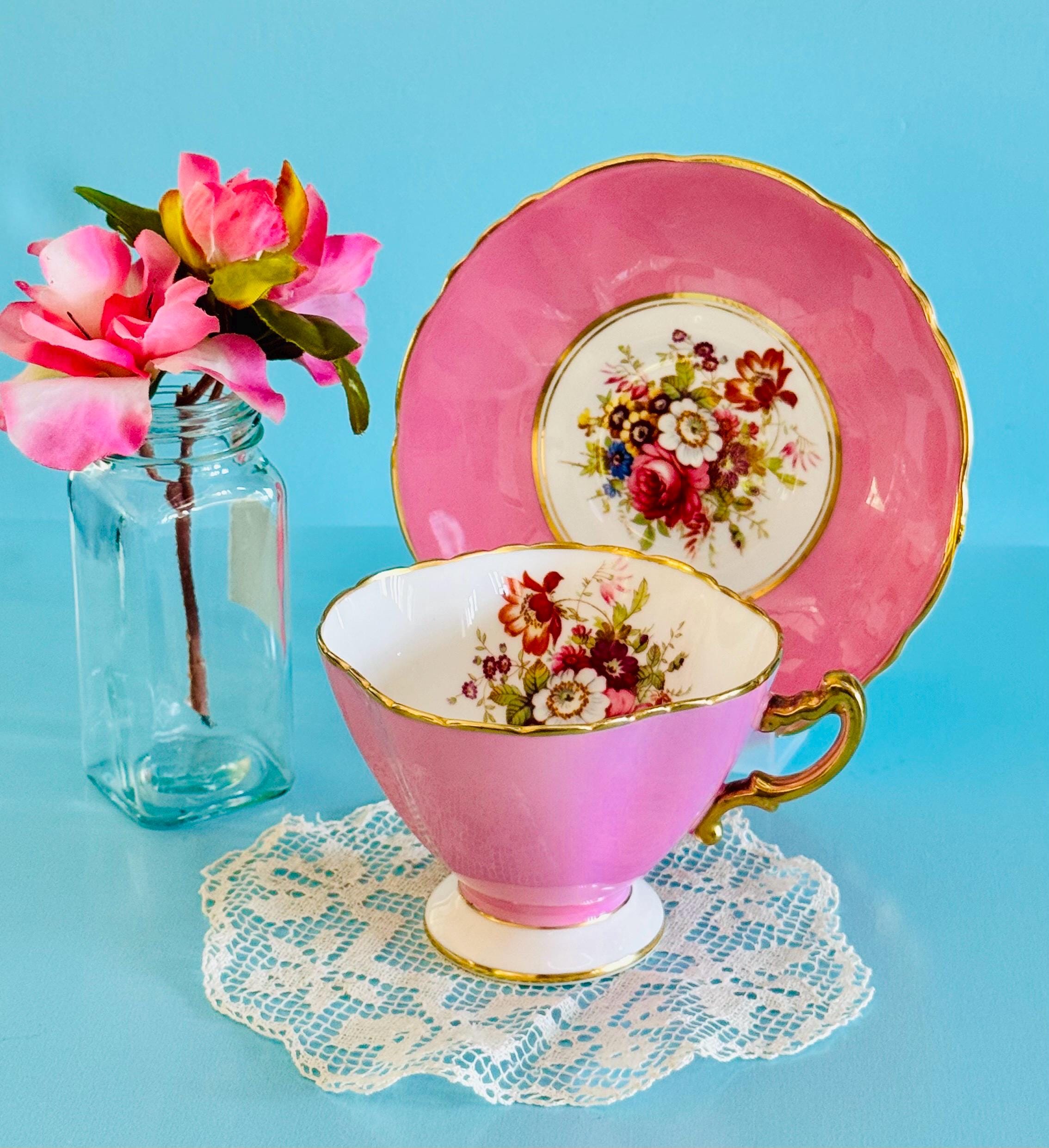Hammersley Gold Floral - Etsy