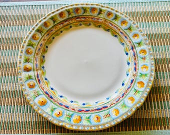 GIEN France “RAPHAEL” Dinner Plate: RARE ~ Only One Available