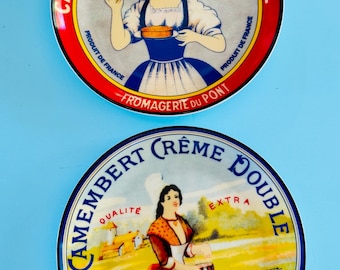 Pier 1 “CHEESE COURSE”  Appetizer Plates, Set of 2