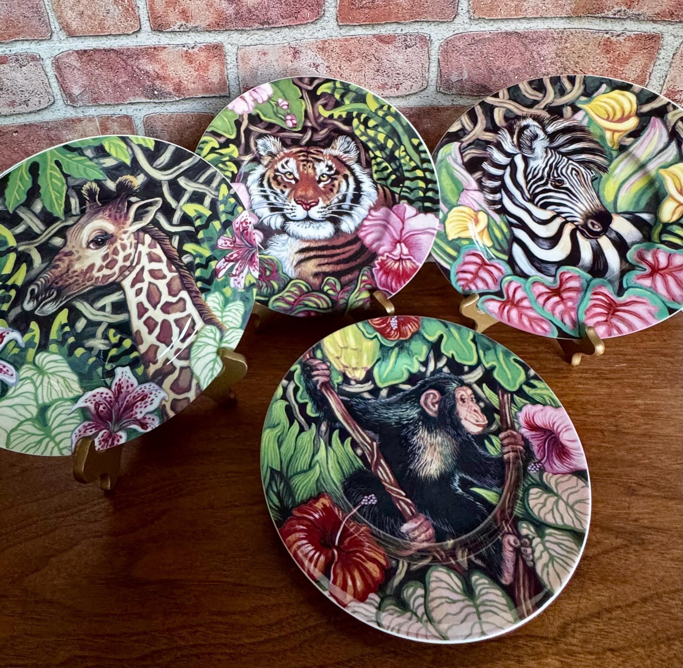Vintage Animal Dinnerware - Etsy