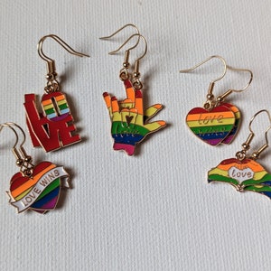 Pride Love Earrings