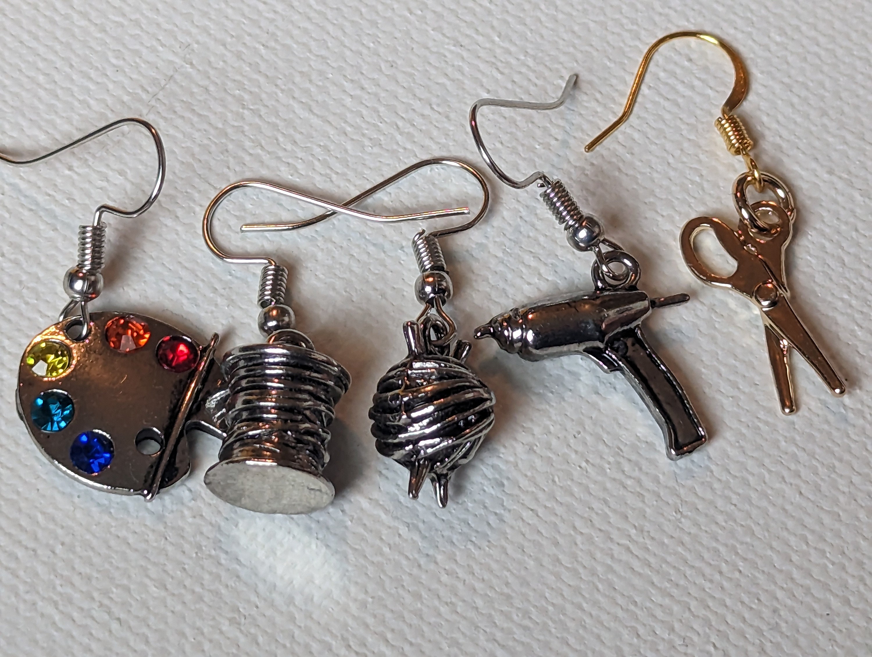 Glue gun earrings best sale
