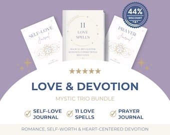 Love and Devotion Bundle – Spellbook, Prayer and Self-Love Journal (Digital Download)
