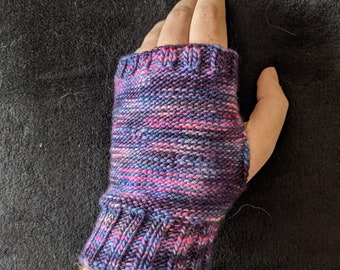 Bi Pride Gloves - silk wool blend