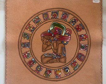 Hand painted piece. #mayan #calendar #oneofakind #handmade #original