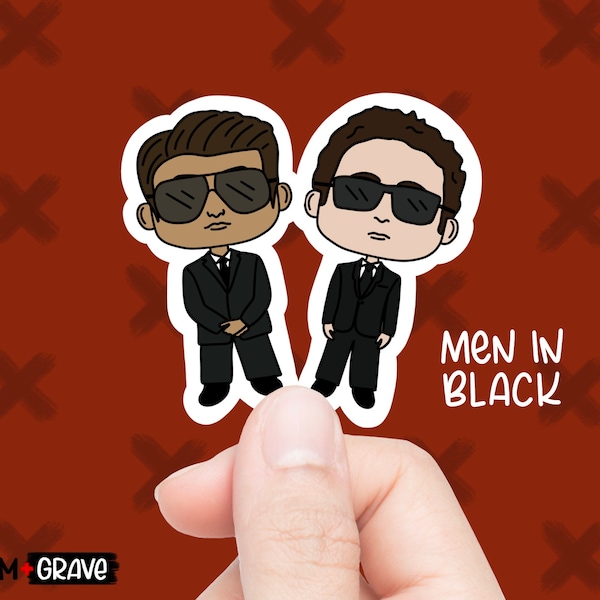 Men in Black Sticker| Characters & Cryptids