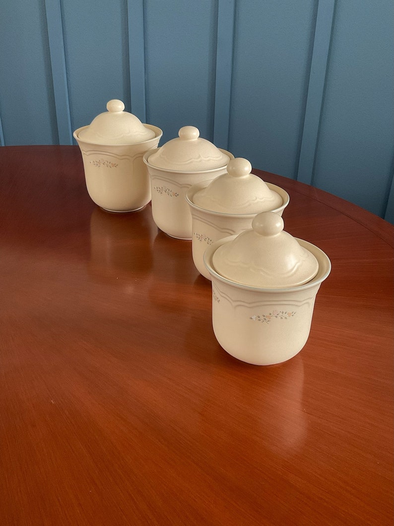 Pfaltzgraff Canisters Set of 4 Canisters by Pfaltzgraff in Etsy