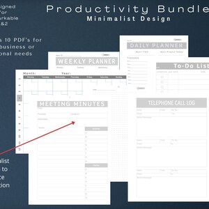 NEW - Productivity Bundle - SAVE 25%