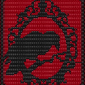Nevermore Overlay Mosaic Crochet Afghan Pattern