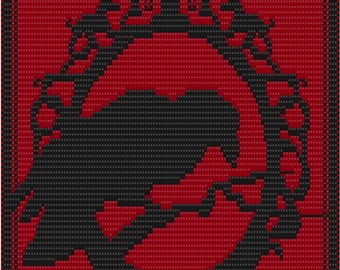 Nevermore Overlay Mosaic Crochet Afghan Pattern