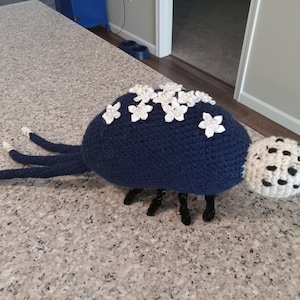 Fan-Art Video Game Rom Spider Crochet Plush Toy