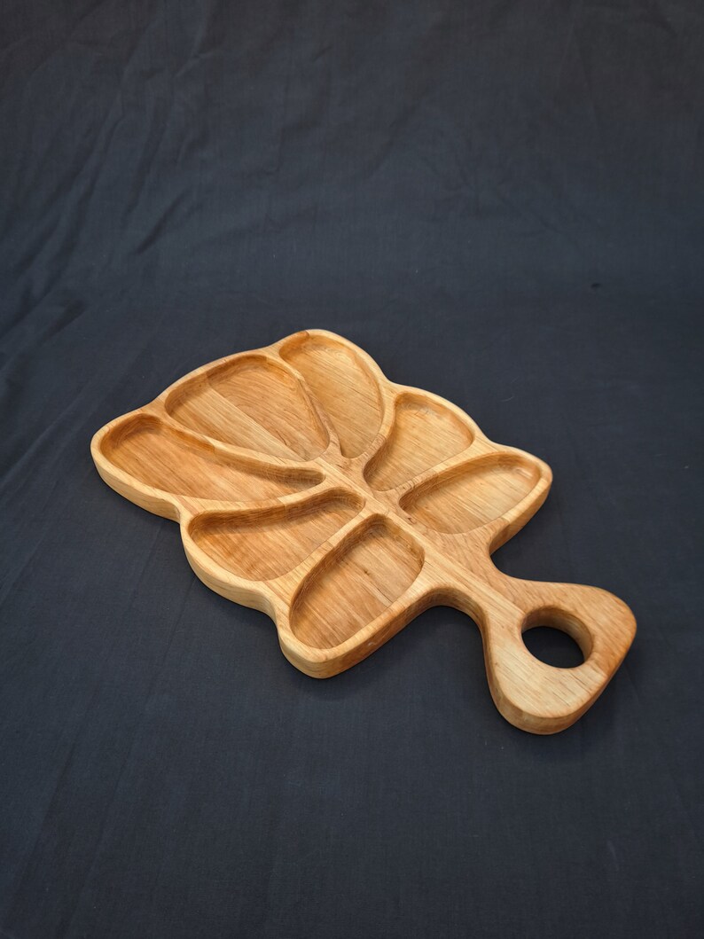 Serving Board Natural Alder Tree Wood Tray Plate Kitchen Etsy