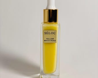 Niacinamide Face Serum: Yellow Botanical Blend, Vitamin E. “Yellowy Brick” (1 OZ)
