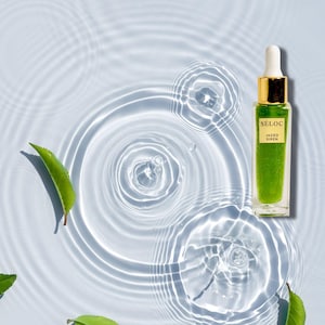 Sea Kelp Face Serum: Anti-Aging, Nourishing, and Firming “Jaded Siren” - 1oz afbeelding 17