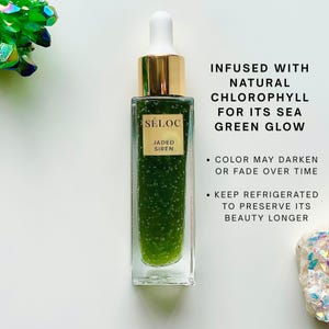 Sea Kelp Face Serum: Anti-Aging, Nourishing, and Firming “Jaded Siren” - 1oz afbeelding 3