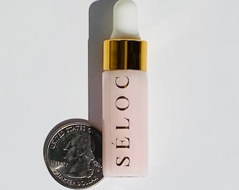 Pink Under Eye and Neck Serum: Organic Anti-Aging Skin Care, 5ML Sample  “Pink Palace”
