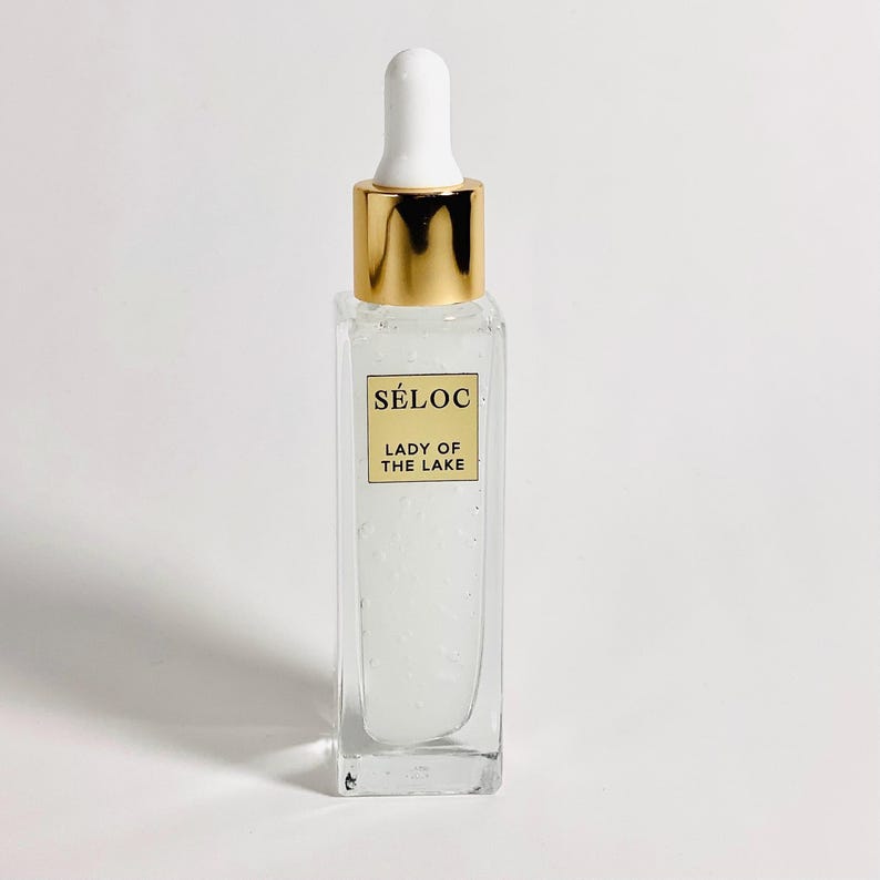 Botanical Seaweed Face Serum: Red Algae, Spirulina, MSM - “Lady of the Lake” 1OZ. image 1