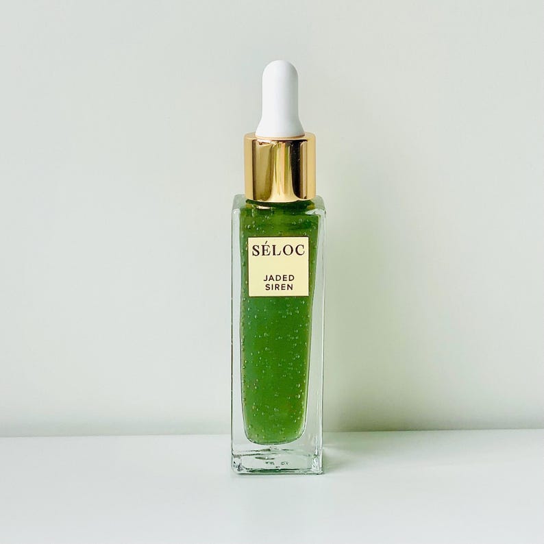 Sea Kelp Face Serum: Anti-Aging, Nourishing, and Firming “Jaded Siren” - 1oz afbeelding 7