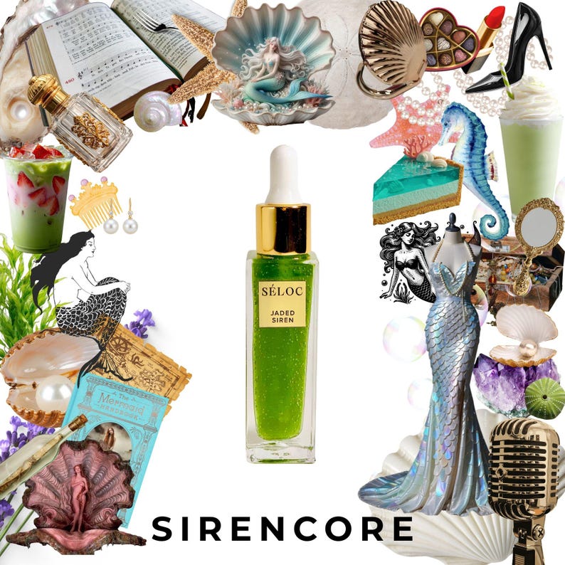 Jaded Siren Youth Serum: Sea Kelp Anti-Aging Facial Serum (1 OZ) imagem 7