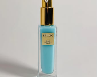 Blue Velvet Cream: Organic Aloe, Plant Stem Cells, Peptide Blend (1 OZ)