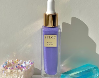 Bakuchiol Face Serum: Retinol Alternative, Calming Botanical Skincare - “Night Calls” (1 OZ.)