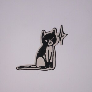Cat sticker