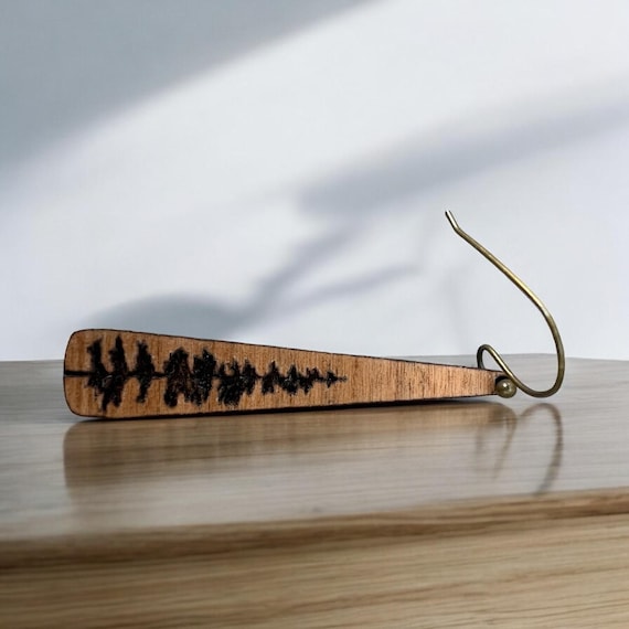Evergreen Tree Drop Earrings: Jewelry, Wood, Nickle Free, Trapezoid, Nature, Holiday, Hand Crafted Gift, Gift For Her