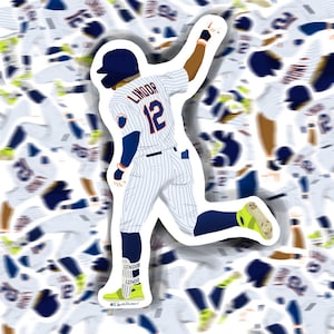 Francisco Lindor New York Mets Vinyl MLB Sticker
