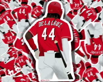 Elly De La Cruz Cincinnati Baseball Vinyl Sticker